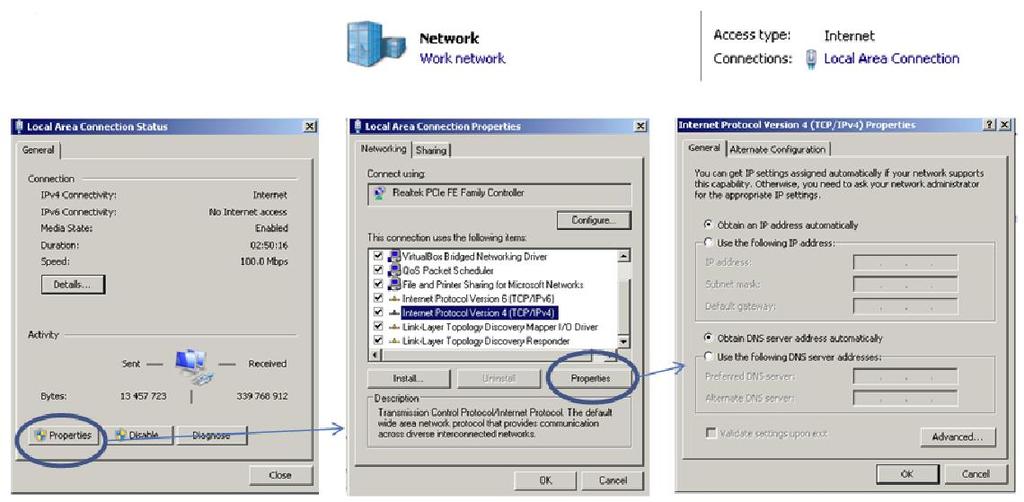 mene HMI:ssa valikkoon Communication Connections.