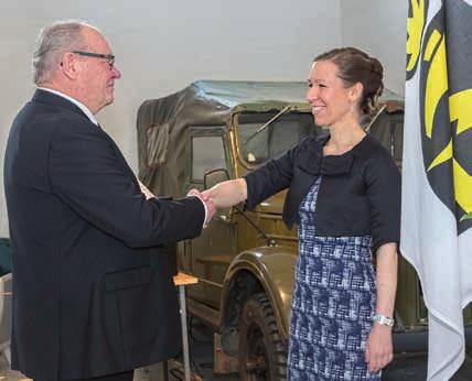 Viestimies 2/2017 35 TEKSTI JA KUVAT: SIRKKA OJALA Museovuosi avattiin Militariassa - tulossa mielenkiintoinen vuosi Museo Militarian museovuoden 2017 avajaistapahtumaa ja museonjohtajan