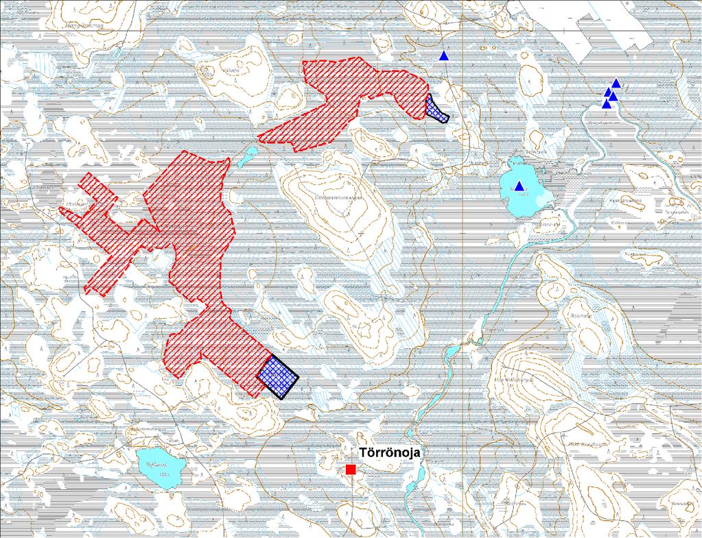 FCG Planeko Oy Ympäristövaikutusten arviointiohjelma 21 (30) Taulukko 5.2 Veden laatutiedot :n ennakkotarkkailun Törrönojan näytteenottopisteessä 2008.