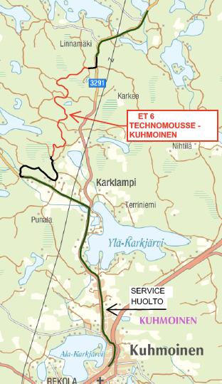 MK 6 EI TAKKIHUOLTOA, PYÖRÄT AJAVAT HUOLLOSTA SUORAAN LÄHTÖÖN.