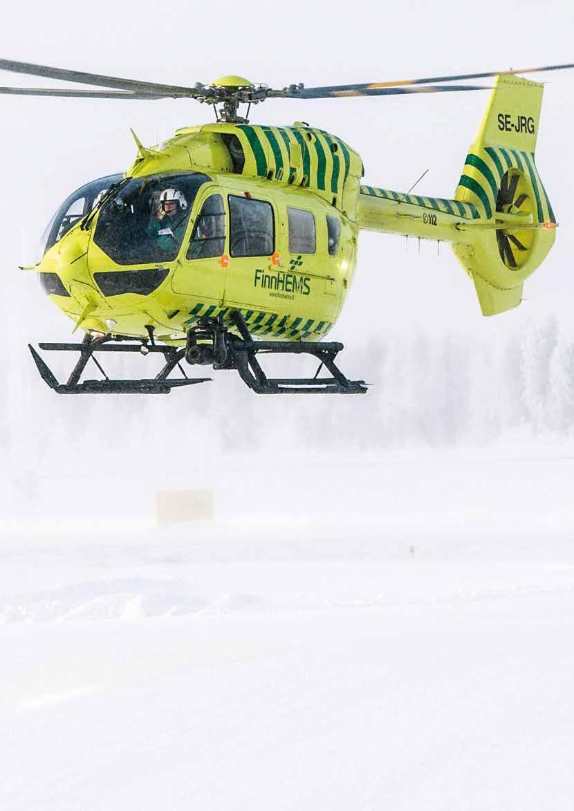 Operatiivinen toiminta Lentotoimintaa Lapissa leimaavat ääriolosuhteet: pimeys ja kylmyys, toisaalta yötön yö. Välimatkat ovat pitkät kelistä riippumatta.