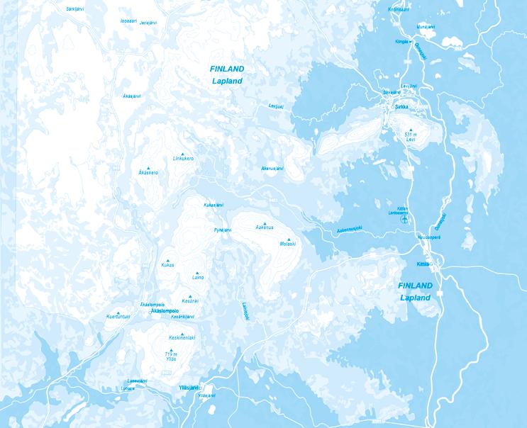 REITTIKARTTA / COURSE MAP 67 FINISH LEVI 55 SPRINT KUKASTUNTURI 22 SPRINT PYHÄJÄRVI 35 45 AAKENUSPIRTTI KÄTKÄNLAAVU SPRINT ÄKÄSLOMPOLO 14 7 Y1 START YLLÄS POLE AND WAX SERVICE Pole and was service is