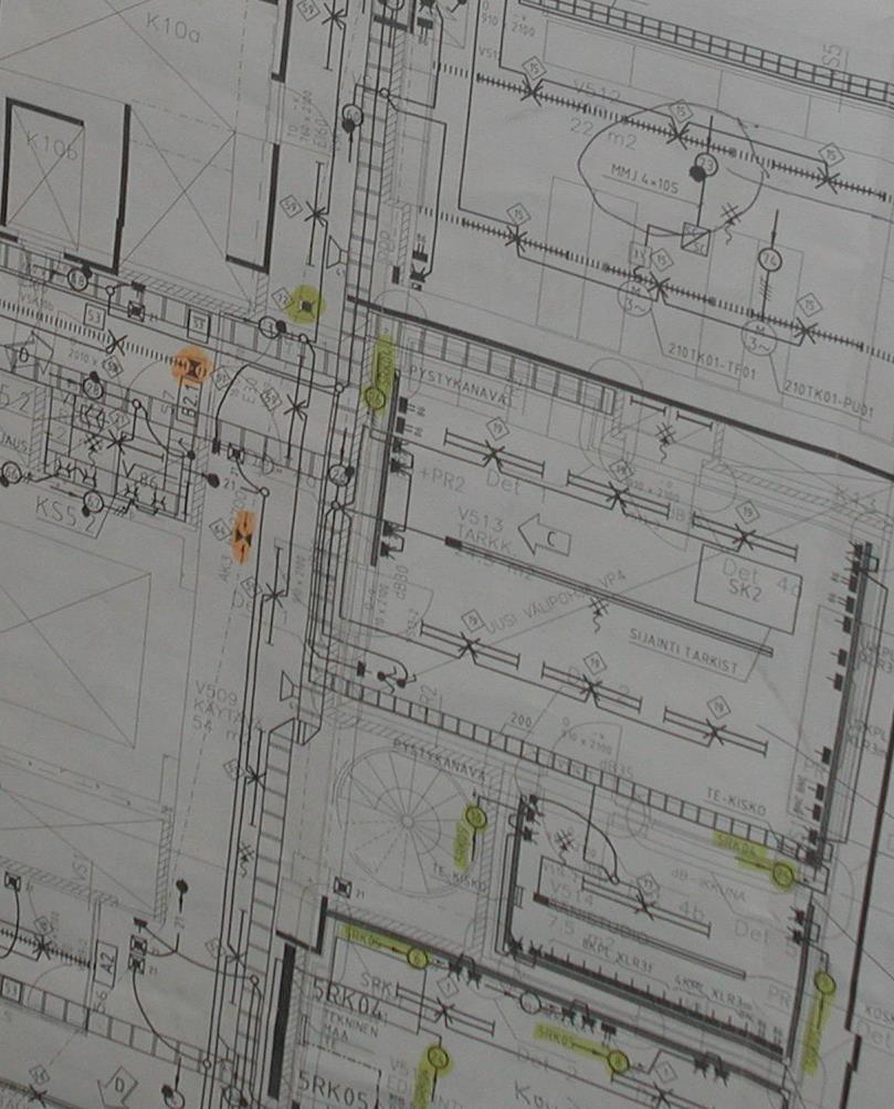 Sähköalan piirustukset ja dokumentointi Vanhemmista rakennuksista ovat sähköpiirustukset valitettavan usein kadoksissa tai niihin ei ole päivitetty kohteeseen tehtyjä muutoksia.