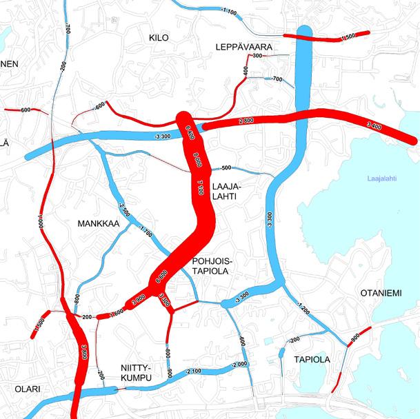 Se nopeuttaa matkoja Vanhalta-Mankkaalta Turvesolmun kautta Leppävaaraan ja Turunväylälle Helsingin suuntaan.