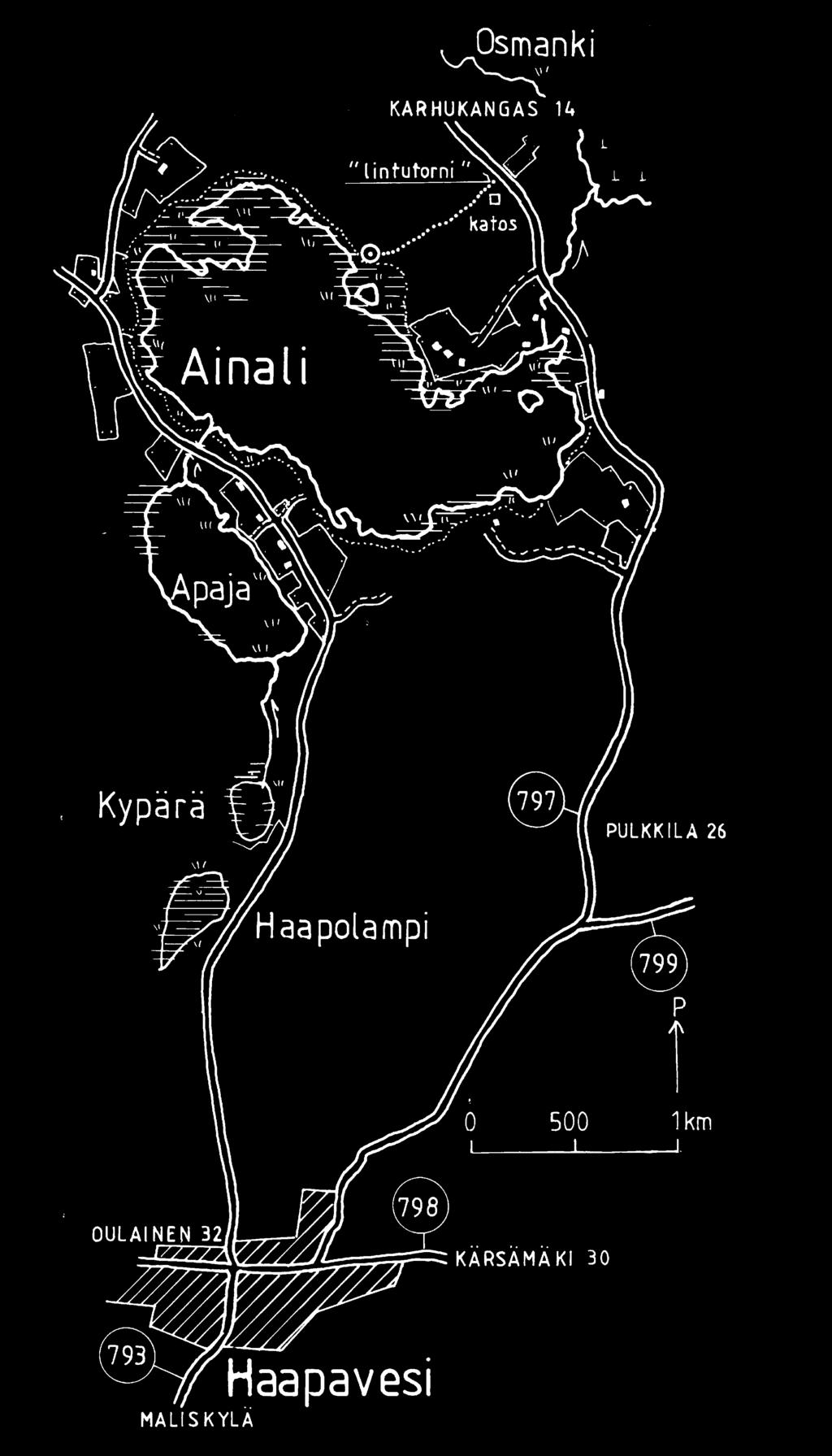 Suuren kokonsa takia järvellä kannattaa havainnoida useasta tarkkailupisteestä. Sopivia paikkoja on lintutornin lisäksi järven itäpäässä sekä etelä- ja länsireunalla.