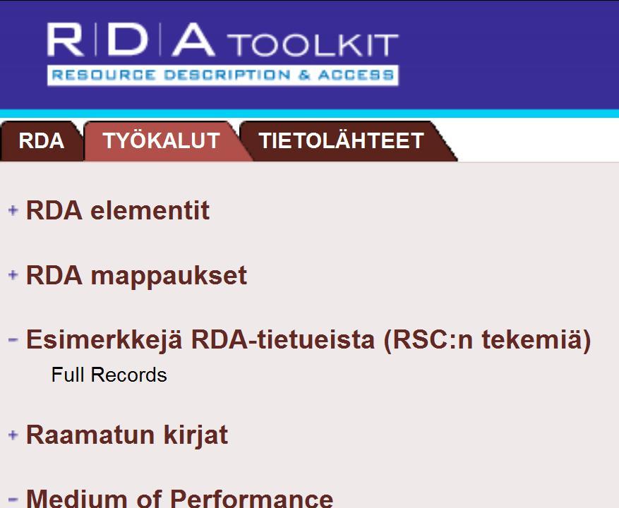 Elementit Ei suomennettu Työkalut