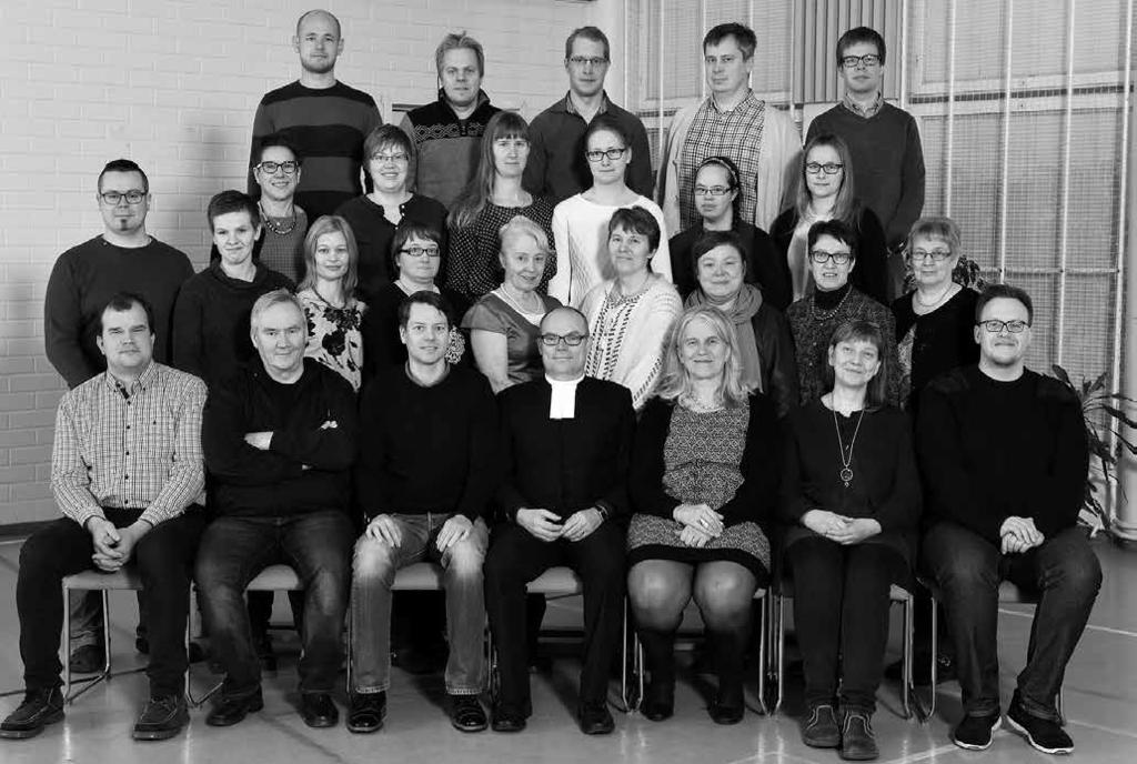 FM Outi Miettunen, äidinkielen ja viestinnän opettaja KM, NTM Susanna Pöyhtäri, vararehtori ja kasvatusaineiden opettaja KM, NTM Minna Paalavuo, kotitalouden opettaja (virkavapaalla 14.6.