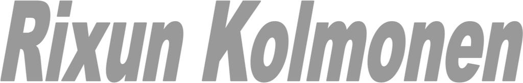 Riihimäen Kolmoset ry:n tiedotuslehti Numero 1/2017 #81 2.3.2017 Riihimäen Kolmoset ry:n KEVÄTKOKOUS 29.3.2017 kello 18:30 Vihreä Talo Pohjoinen Asemakatu 1 Esillä kerhon sääntömääräiset asiat, johon kuuluvat mm.