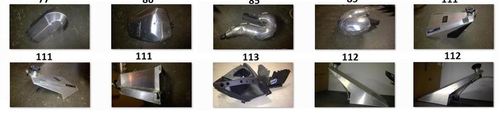 518326169 56 25 MUUTA: 108 BRP täydellinen Open Mod Kit 2012 1290 109 BRP Open Mod pakoputket, KÄYTETYT!