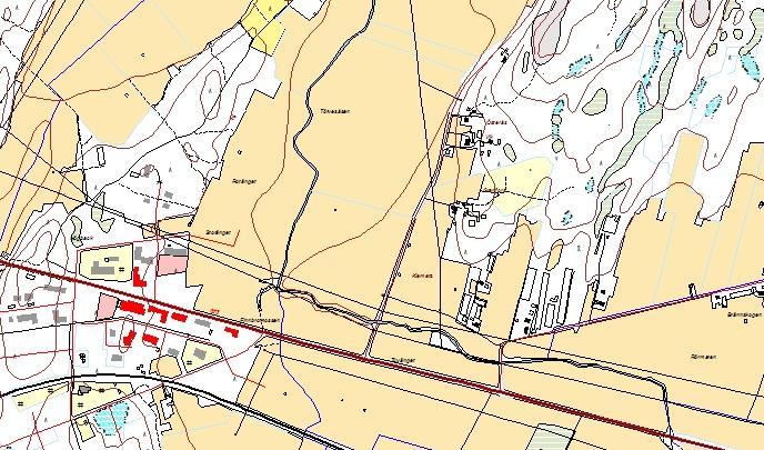 BILAGA / LIITTE 1 PLANLÄGGNINGSOMRÅDE Detaljplaneområdet är beläget 4 5 km öster om Närpes centrum. Planeringen omfattar ett ca 54 ha stort område i Finby by. Området är delvist bebyggt.
