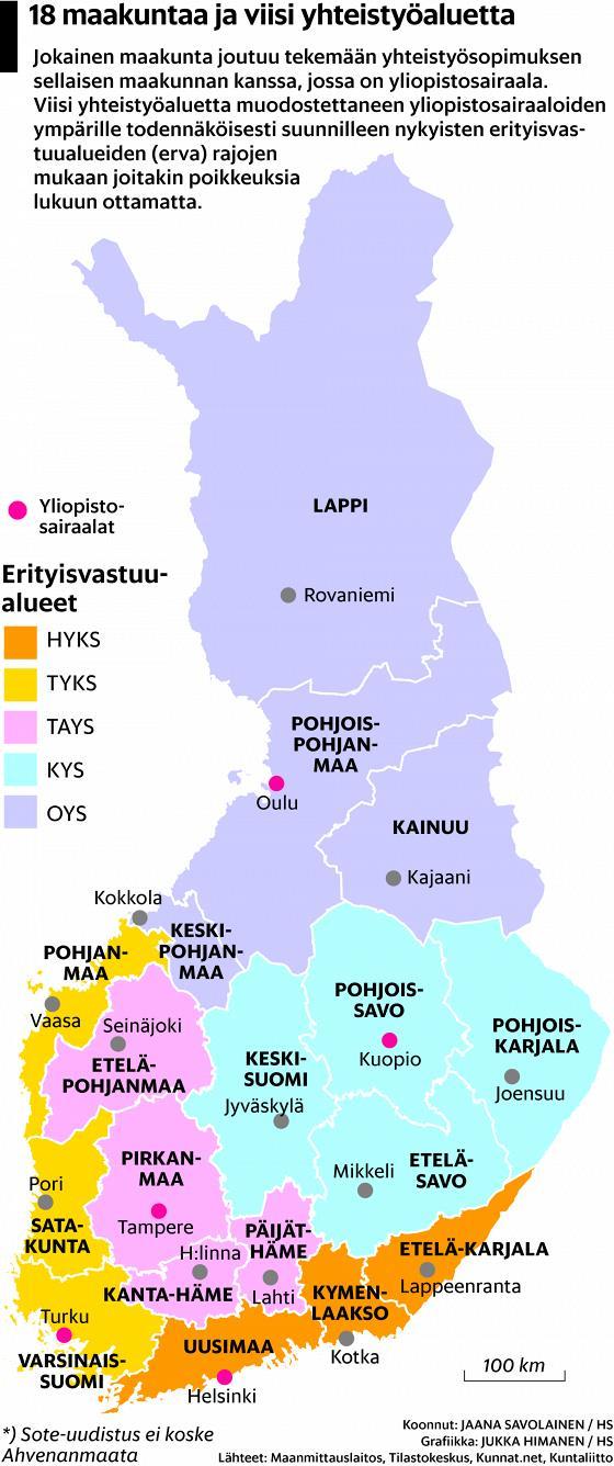 TULEVAISUUDEN KUNNAT OVAT ERILAISIA. Kuntia yhteensä 313, Manner-Suomessa 297. Asukasmäärän mukaan: (lähde: VRK rekisteritieto 31.12.2015) MIN: Sottunga 99 as. (Åland) / Luhanka 760 as.