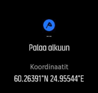 Poistu yksityiskohtaisista tiedoista pyyhkäisemällä oikealle tai painamalla keskipainiketta. 3.14.