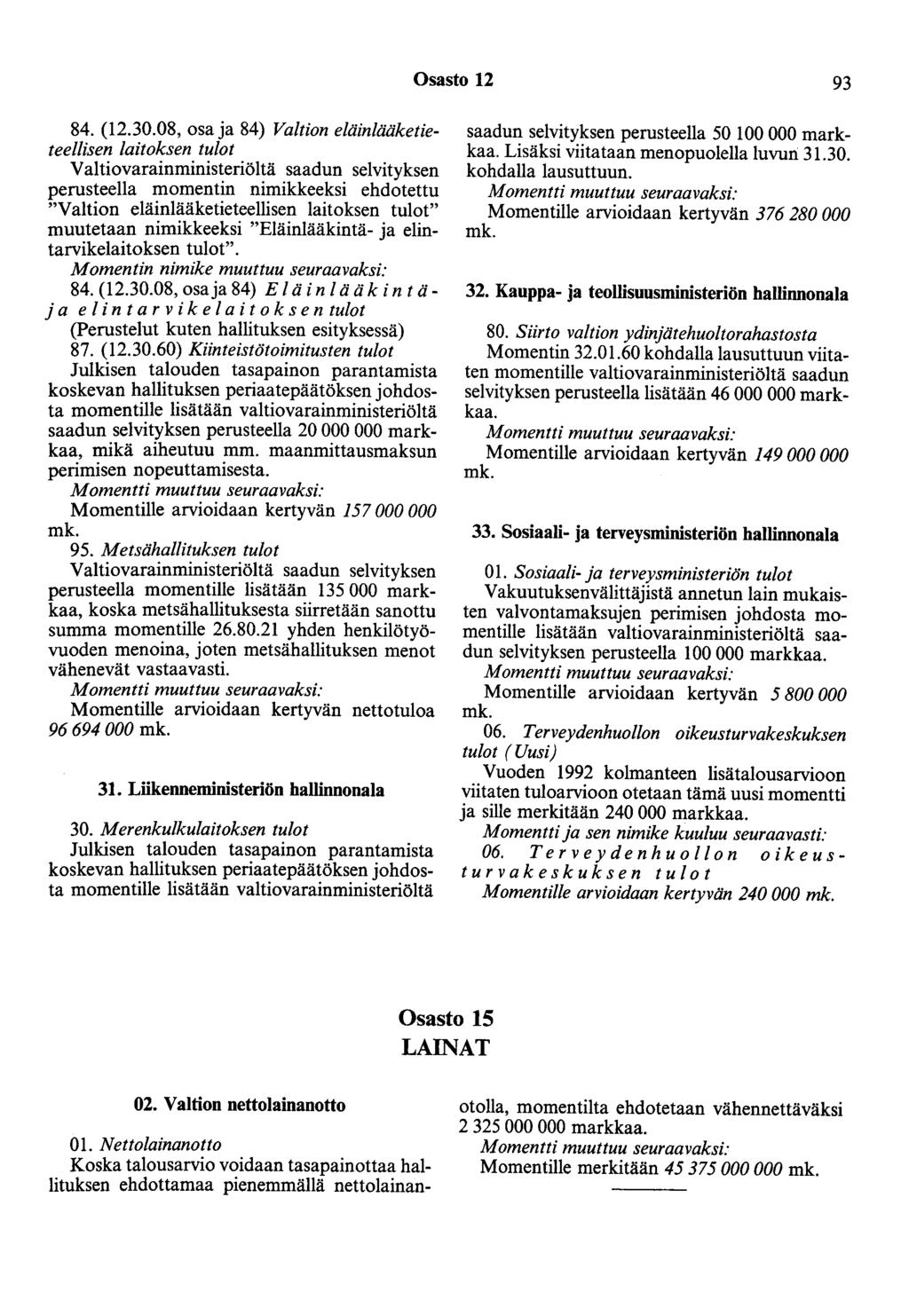 Osasto 12 93 84. (12.30.