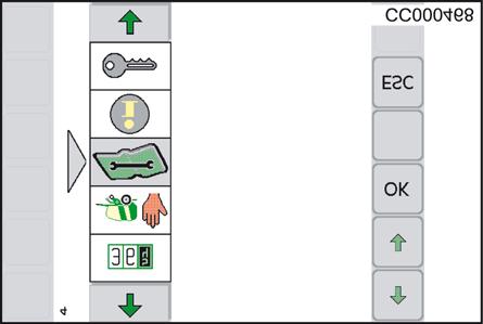 Pos: 40.88 /BA/Info-Center/CCI-ISOBUS-Terminal/CCI-Rundballenpressen/Hauptmenüs/Hauptmenü 4 Service/Hauptmenü 4 Service Fortima @ 80\mod_35388748_7.docx @ 70363 @ 2 @ Pos: 40.