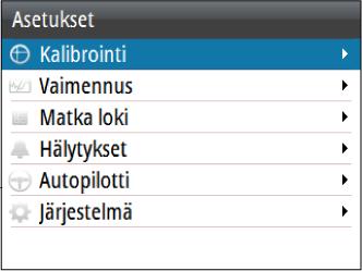 6 Ohjelmiston asetusten määrittäminen AP48 edellyttää ennen käyttöä useiden asetusten määrittämistä, jotta järjestelmä toimisi odotetulla tavalla.