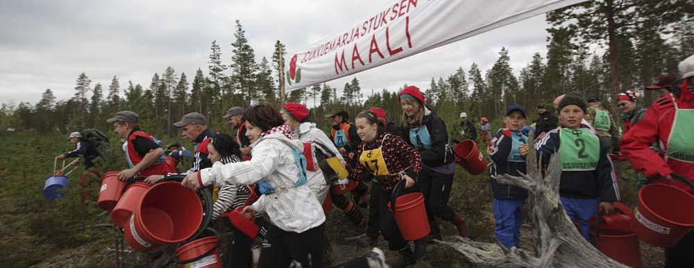 Tiesitkö, että Suomessa on järjestetty Marjastuksen maailmanmestaruuskilpailut jo vuodesta 1998 alkaen.