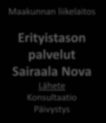 Palvelulinjat Sote-keskus Yritys Kolmas sektori