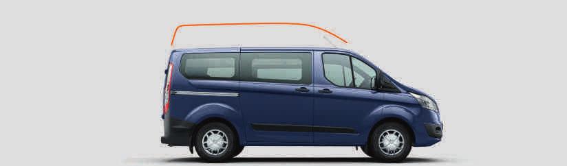 Kombi L1-malli H1-malli L1H1 1.3m³ L1-pituus H2-korkeus 1.6m³ 9 istuinta Kombi enemmän vaihtoehtoja.