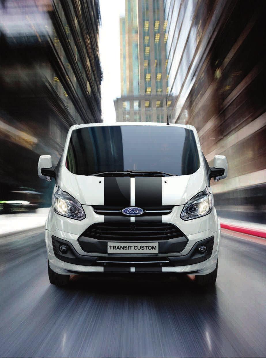 Valmiina kuljetushaasteisiin. Ford Transit Customin täysin uusi 2.0 Ford EcoBlue -dieselmoottori on erittäin suorituskykyinen.