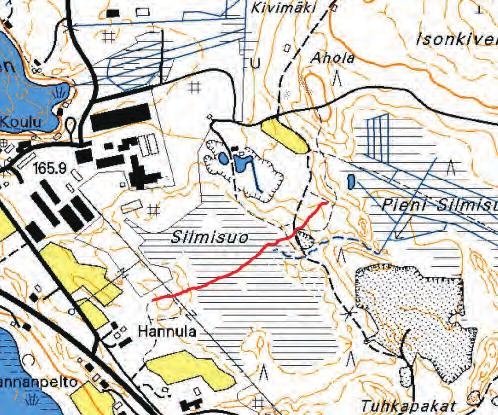 Heinäjoki: Silmisuo 0 5 10 ( syvyys, m ) 15 20