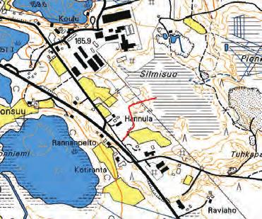 Kallio 40 Maatutkalinja T1 (353), tulkittu Er=16