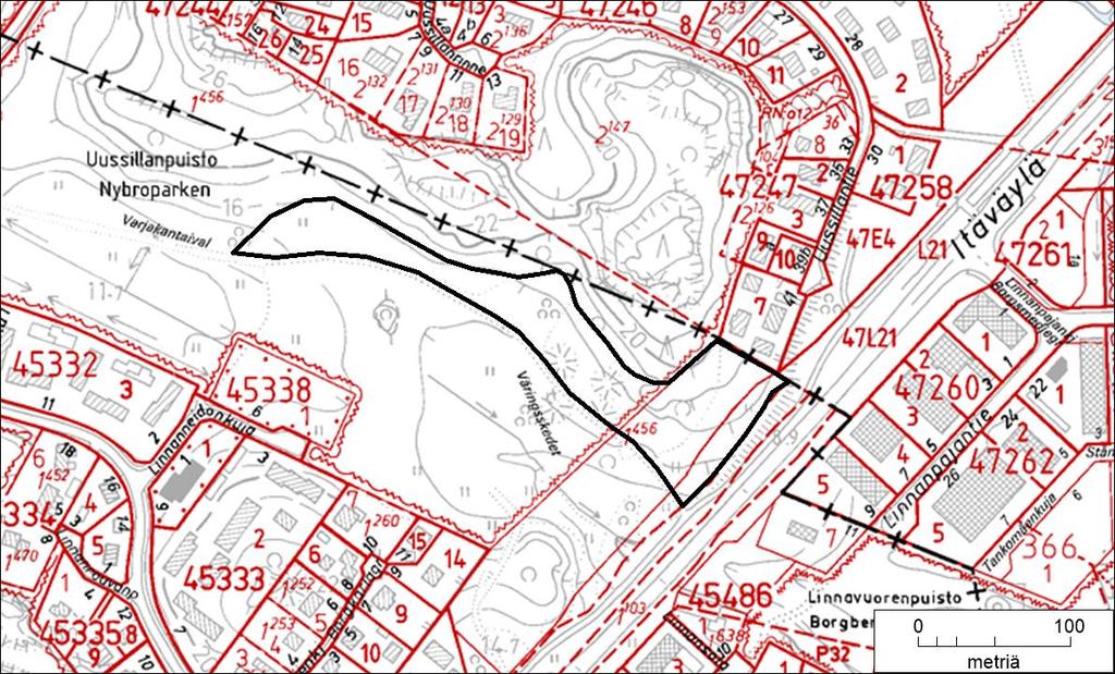 18. Uussillanpuiston perinneketo Pinta-ala 1,47 ha Mellunkylän Uussillanpuiston perinneketo on paikallisesti arvokas perinneympäristö, joka kuuluu Helsingin kaupungin rakennusviraston hoitokohteisiin.