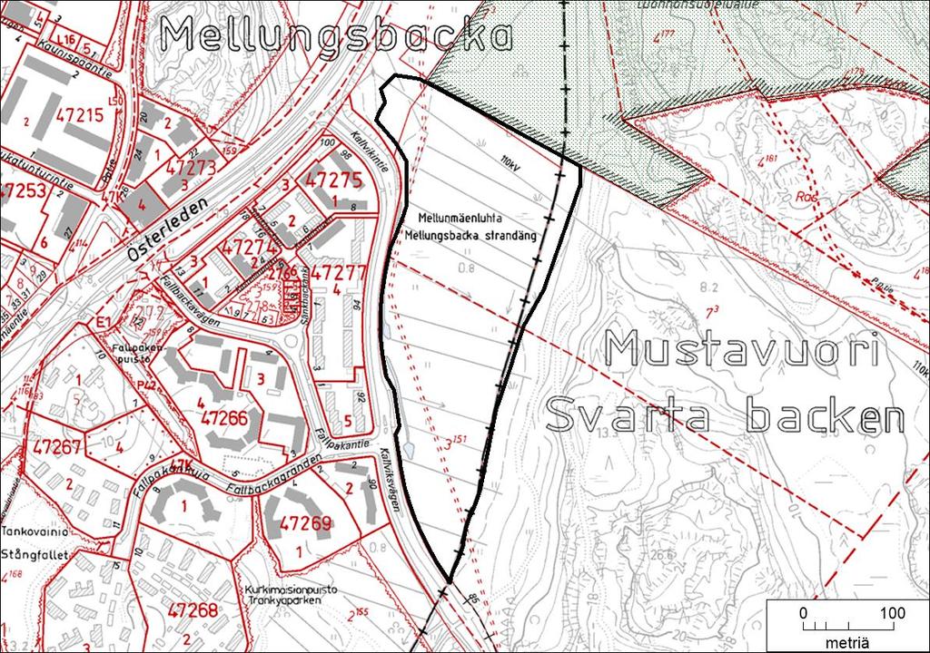 19. Mellunmäen luhta Pinta-ala 7,07 ha Mustavuoren luonnonsuojelualueen ja Kallvikintien välissä sijaitseva Mellunmäen luhta on umpeenkasvanut jäänne paikalla sijainneesta Vuosalmesta.