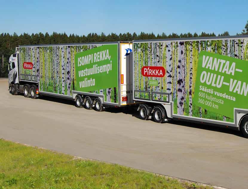 VAK TÄYSPERÄVAUNUT Markkinajohtajan varmuudella. Euroopan maanteillä VAK-perävaunut ovat jo käsite.