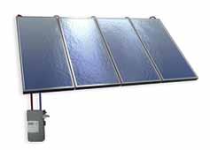 Keräinkentän koot: 4, 6 tai 8 m² Ruukki hybrid -aurinkolämpöpaketit Ruukki hybrid -aurinkolämpöpaketit tarjoaa tehokkaan aurinkolämmityksen sekä toimintavalmiuden muiden