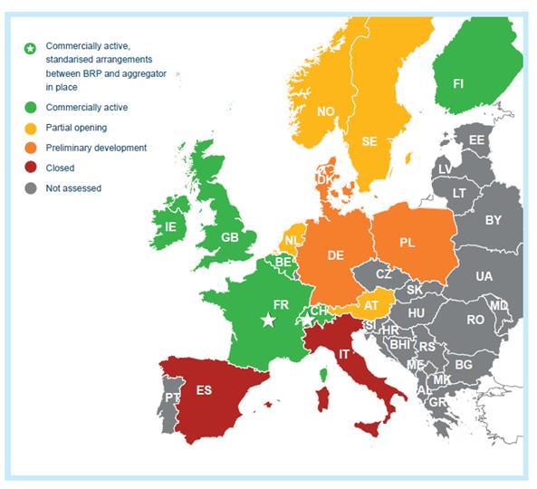 41 puutteellisesta sääntelystä valtaosassa EU maista.