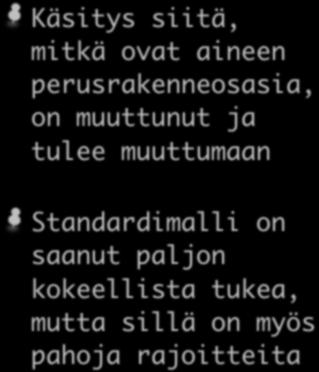 Käsitys siitä, mitkä ovat