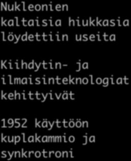 synkrotroni Stanfordin kuplakammio, jossa