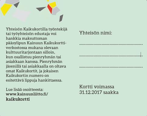 sisäpuoli Yhteisön  K-kirjaimella)