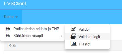 Toiminto generoi pysyvän linkin perään privacykey -tunnisteen. Pysyvän linkin voi nyt lähettää esim. sähköpostitse testauskumppanille tai Kelan ylläpitäjälle validointituloksen jatkotutkintaa varten.