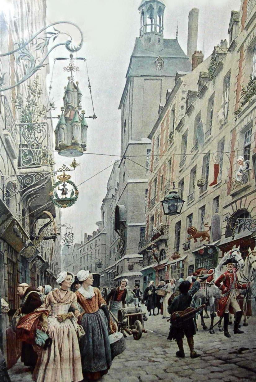 CASE: PARIISI Julkinen katuvalaistus, ensimmäinen Euroopassa, vuonna 1667 Aurinkokuninkaan käynnistämänä hankkeena 5000 katujen keskelle ripustettua kynttilälyhtyä
