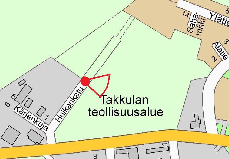 Alue on myös kaupunkikehittämisen kohdevyöhykettä (kk) ja matkailun kehittämisvyöhykettä (mv2).