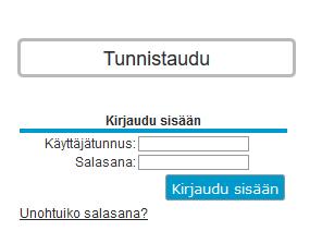 Tunnistautuminen Varauksen teko vaatii tunnistautumisen ja kirjautumisen järjestelmään. Ensimmäinen kirjautuminen vaatii tunnistautumisen pankkitunnuksilla.