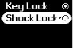 ShockLock-toiminnon käyttäminen musiikin toiston aikana Tärähdykset saattavat vioittaa kaikkia kiintolevyllisiä soittimia ja haitata musiikkielämyksiä rankkojen liikuntasuoritusten aikana.