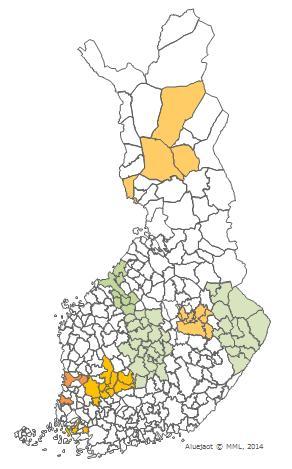 Kokeilualueet 3 maakunnallista kokeilua 5 yhden tai useamman kunnan alueella toteutettavaa kokeilua Mukana 68 kuntaa 8 TE-toimistoa Tampere, Kangasala, Lempäälä, Nokia, Orivesi, Pirkkala, Vesilahti,