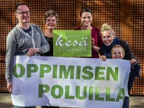 Kesäyliopiston kuulumiset Maakuntauudistus on mahdollisuus Teksti: Reetta Sorjonen Kuva: Pasi Visakivi Valmisteilla olevan maakuntalain perusteella näyttäisi siltä, ettei tulevalla