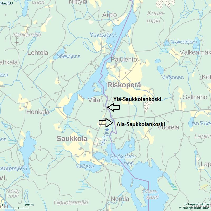 1. JOHDANTO Pohjois-Päijänteen kalastusalue teki koekalastuksia 2016 neljässä eri uomassa, joista kolme laski suoraan Päijänteeseen ja yksi Muuratjärveen.