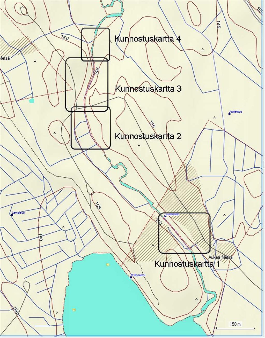 20 Juuankoski kosken niskan koordinaatit (KKJ-27) kosken päätepisteen koordinaatit (KKJ-27) kosken pituus (m) kosken pintaala (m²) kunnostuksessa tarvittava soramäärä (m³) kunnostuksessa tarvittavat