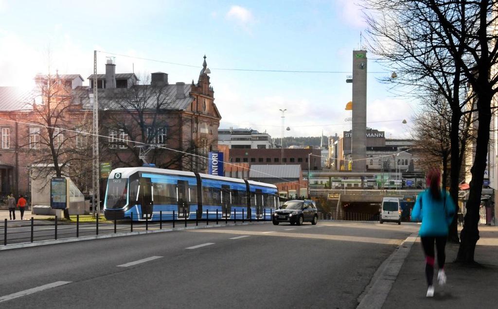 Liikenne Kaupunginvaltuusto päätti 7.11.2016 raitiotien rakentamisesta Tampereelle.