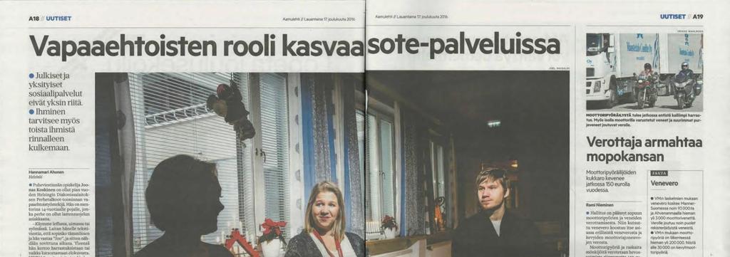 Tarvitsemme Suomessa palveluiden rinnalle vahvaa