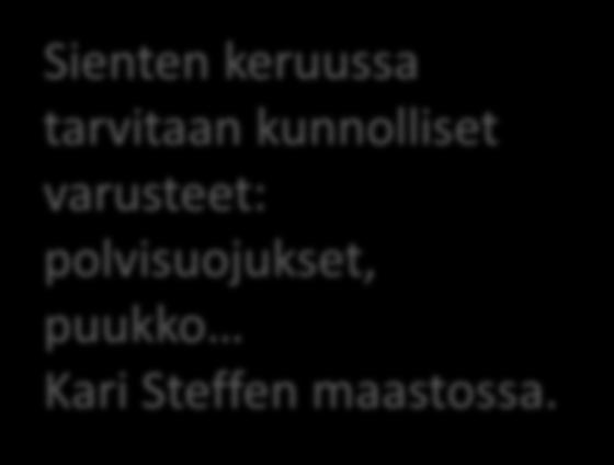 varusteet: