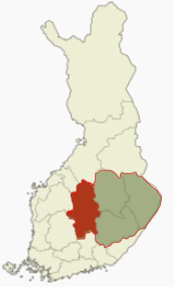 Itäinen hankinta-alue Keski-Suomen, Etelä-Savon,