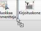 Komento löytyy myös Näytä Työkalurivit (View Toolbars) -valikosta. Avautuvan ikkunan ensimmäisellä välilehdellä Työkalurivit (Toolbars) voit merkitä, mitkä rivit näytetään.