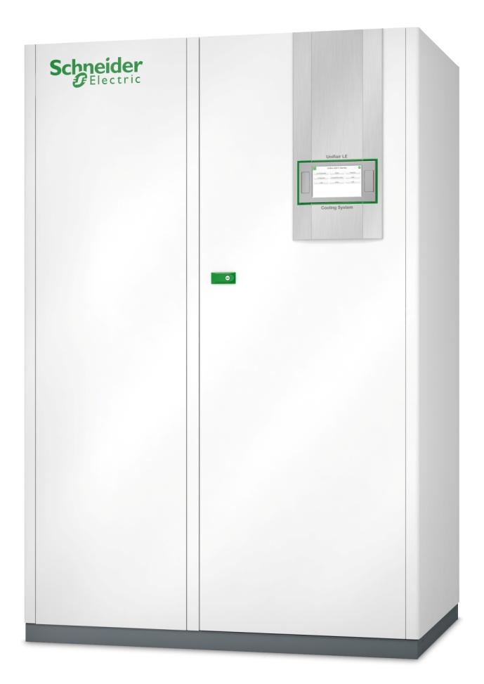 Uniflair LE LDCV-LUCV Vesijäähdytteiset vakioilmastointikoneet EC-puhaltimilla 20-170kW > Keskikokoisiin