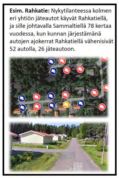 17 tusjärjestelmien vaikutuksista jäteajoneuvojen liikennemääriin ja päästöihin. Selvitys teetettiin opinnäytetyönä Turun ammattikorkeakoulun Hankinnat, myynti ja logistiikka -yksikössä.