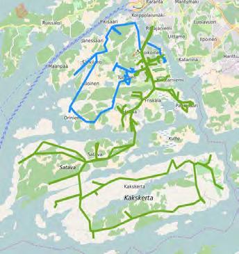 NYKYTILANNE Kaksi yhtiötä: A ja B (Kp=keräilypisteet)